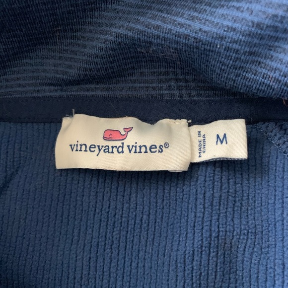 Vineyard Vines Asymmetrical Fleece Jacket Medium - Picture 5 of 7